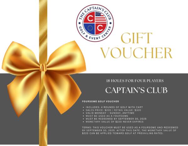 Foursome Voucher - Captain