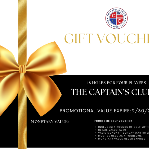 Foursome Voucher - Captain