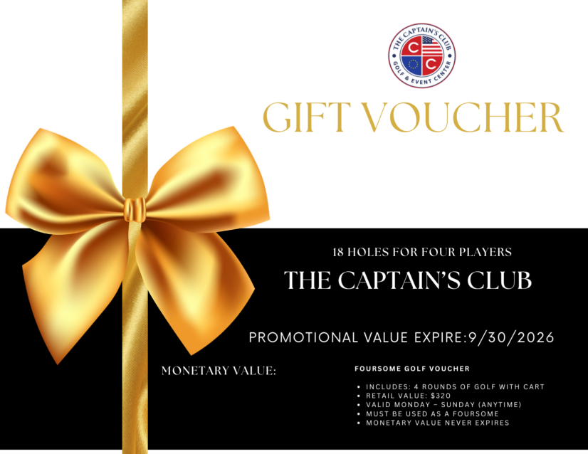 Foursome Voucher - Captain