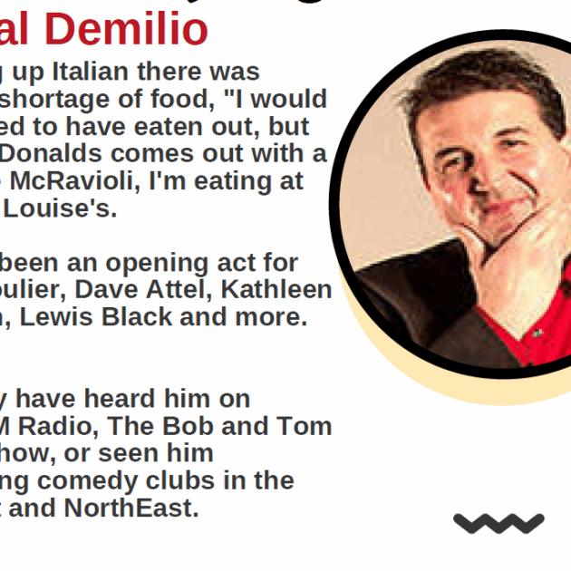 Comedy Night (11/21) - Sal Demilio